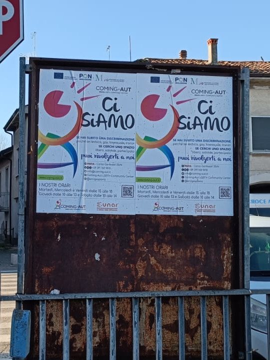 Guerrilla Flyering - manifesti a Chignolo Po